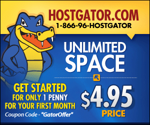 HostGator Penny Hosting Special